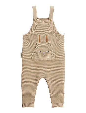 Salopette bébé en tricot Hello Baby