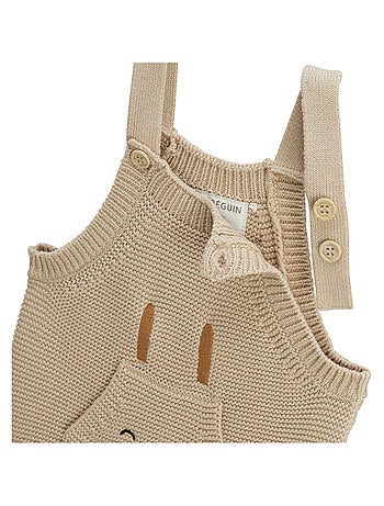 Salopette bébé en tricot Hello Baby