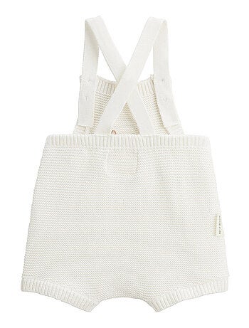 Salopette bébé en tricot Hello Baby