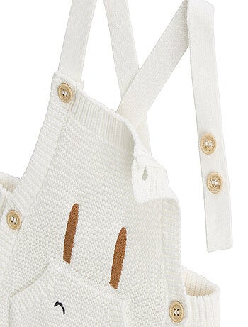 Salopette bébé en tricot Hello Baby