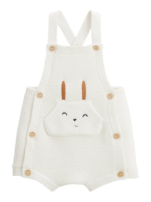 Salopette bébé en tricot Hello Baby - Kiabi