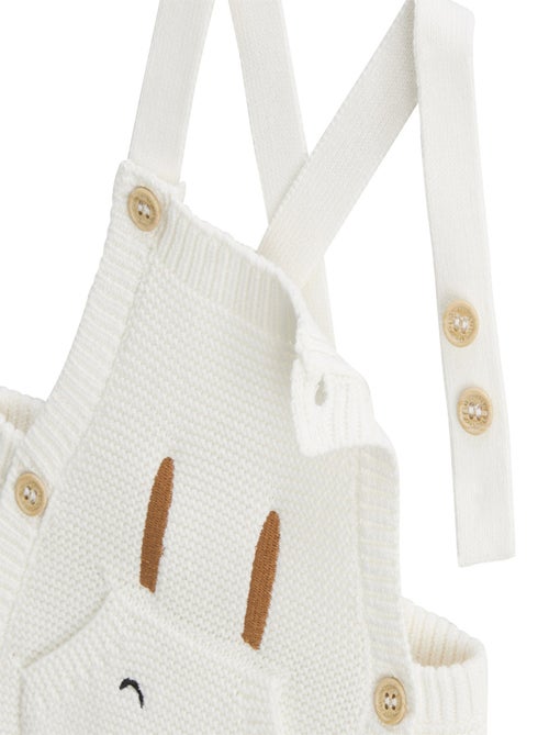 Salopette bébé en tricot Hello Baby - Kiabi