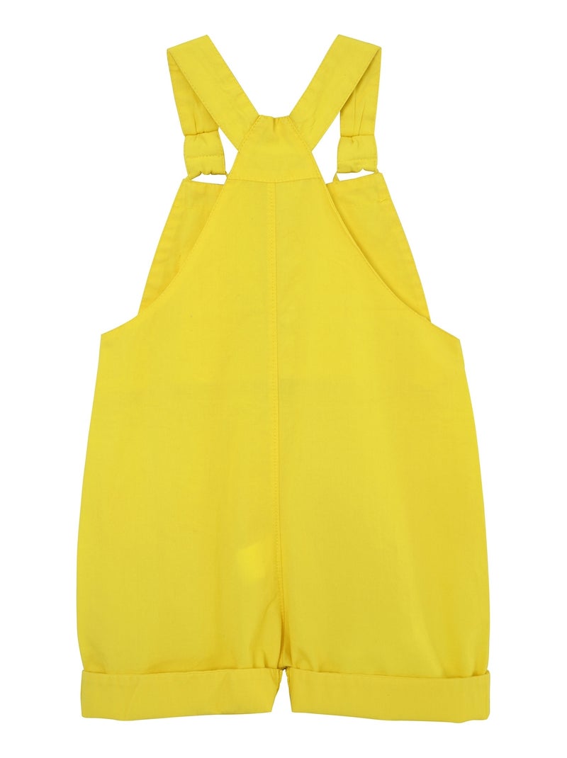 SALOPETTE COURTE "SUMMER LOVE" Jaune - Kiabi