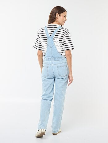 Salopette de grossesse en denim stretch