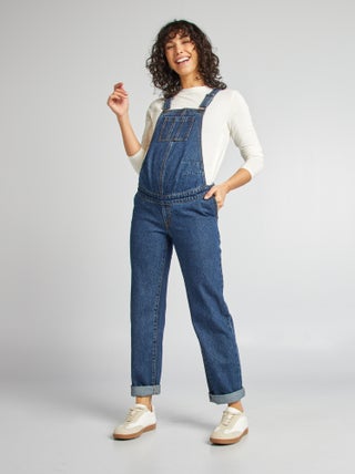 Salopette de grossesse en denim stretch