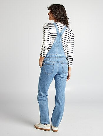 Salopette de grossesse en denim stretch