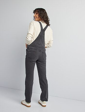 Salopette de grossesse en denim stretch