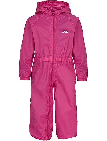 Salopette de pluie unisexe - trespass button