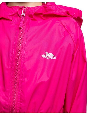 Salopette de pluie unisexe - trespass button