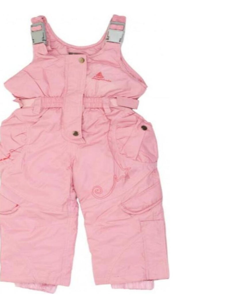 Salopette de ski fille FOMBLUXI - PEAK MOUNTAIN Rose - Kiabi