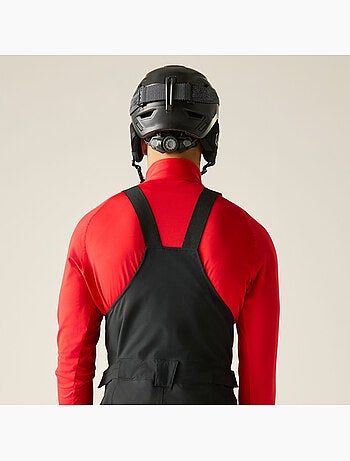 Salopette de ski unie et extensible à taille et bretelles ajustables twin tip - dare 2b