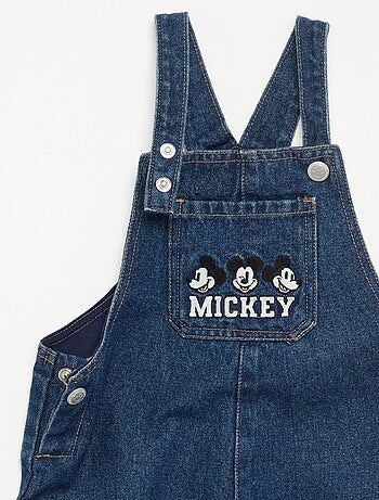 Salopette 'Disney' 'Mickey' en jean