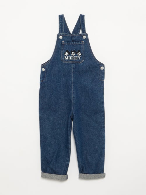 Salopette 'Disney' 'Mickey' en jean - Kiabi Salopette 'Disney' 'Mickey' en jean - Kiabi