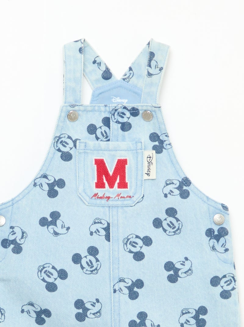 Salopette en denim imprimé 'Disney' Denim - Kiabi