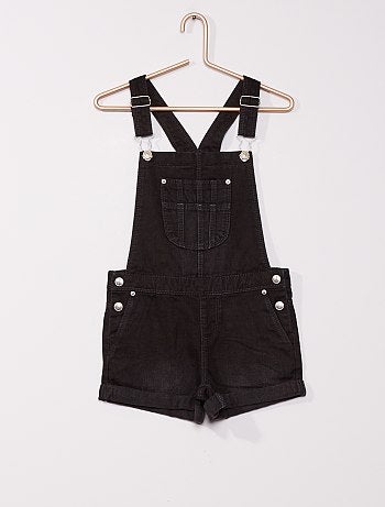 Salopette en denim pur coton