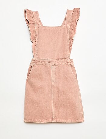 Salopette en jean avec volants