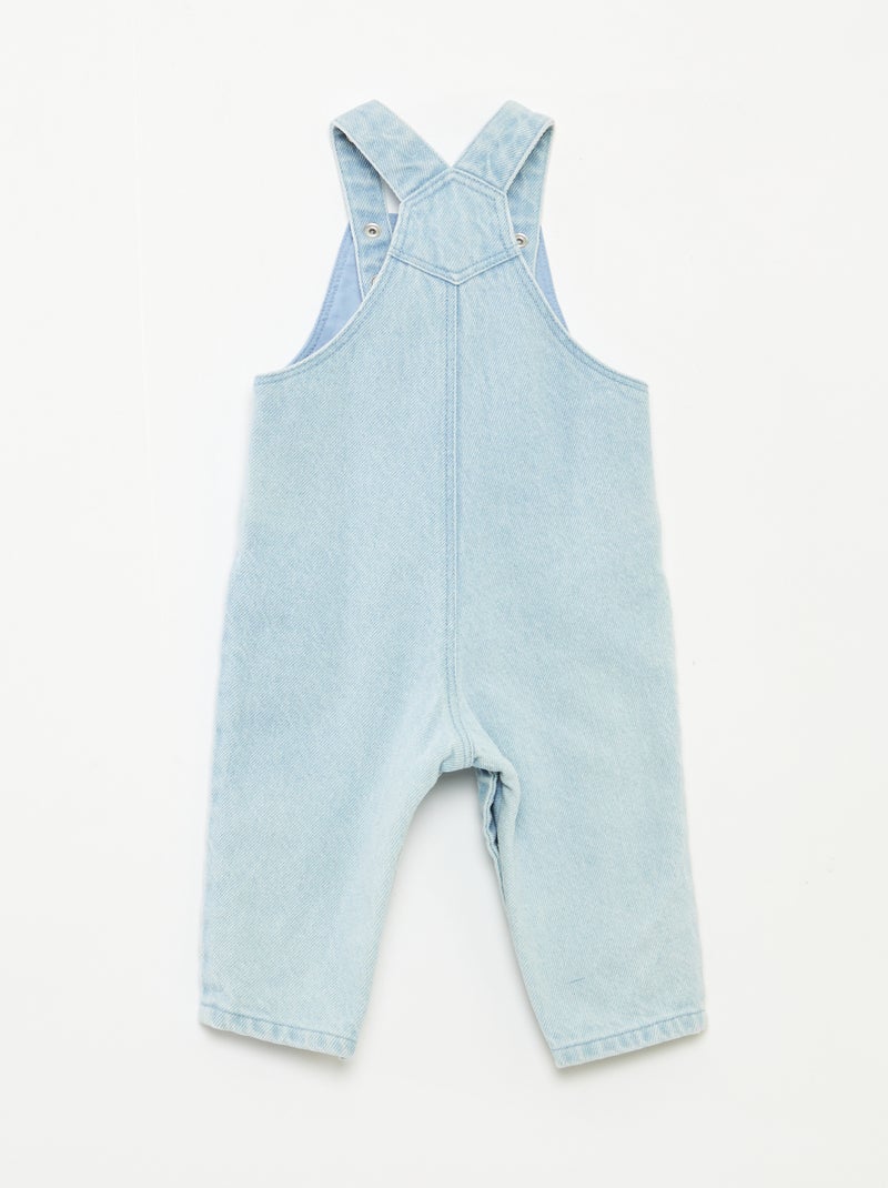 Salopette en jean 'Mickey' Bleu - Kiabi