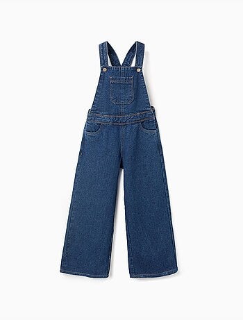 Salopette en Jean Wide Leg