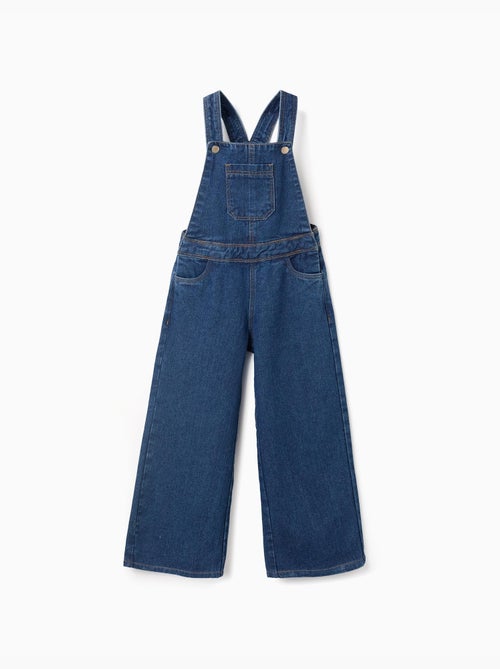 Salopette en Jean Wide Leg - Kiabi