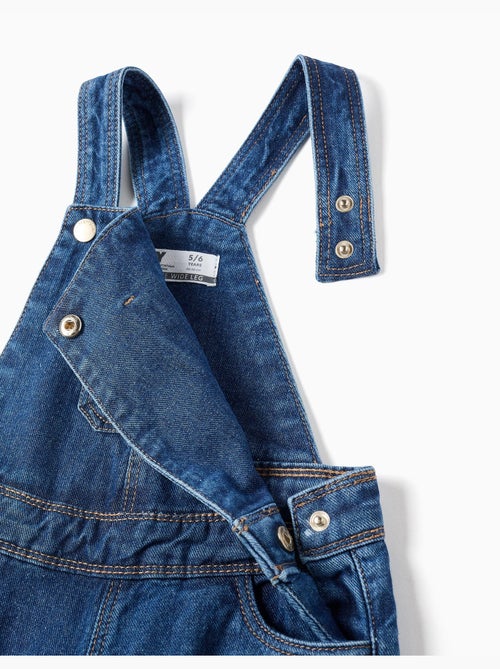 Salopette en Jean Wide Leg - Kiabi
