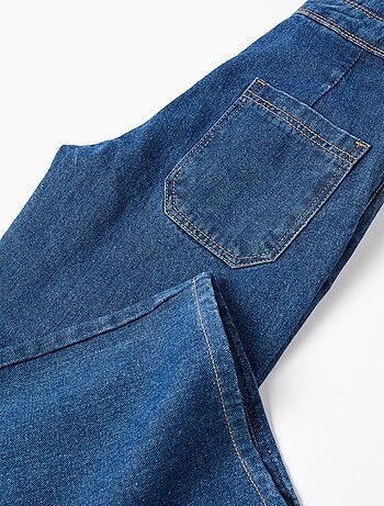 Salopette en Jean Wide Leg
