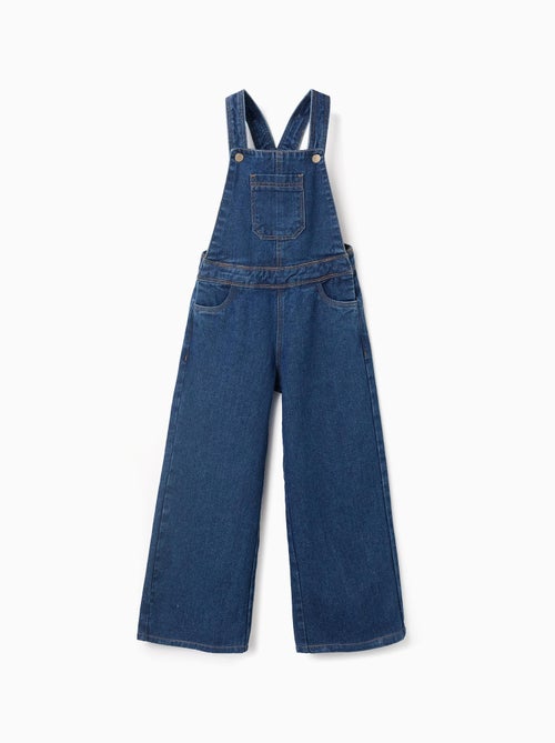 Salopette en Jean Wide Leg - Kiabi