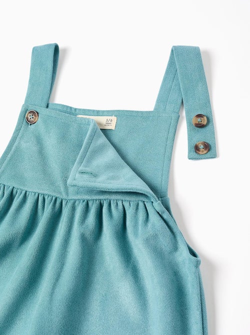 Salopette en maille interlock avec poches coutures - Kiabi