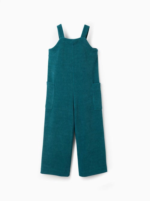 Salopette en maille interlock avec poches plaquées - Kiabi