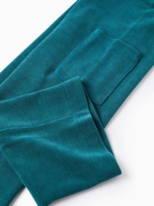 Salopette en maille interlock avec poches plaquées - Kiabi