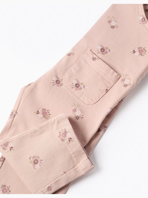 Salopette en sergé avec motif floral - Kiabi Salopette en sergé avec motif floral - Kiabi