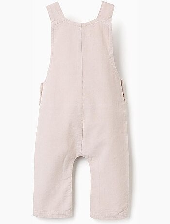 Salopette en velours côtelé