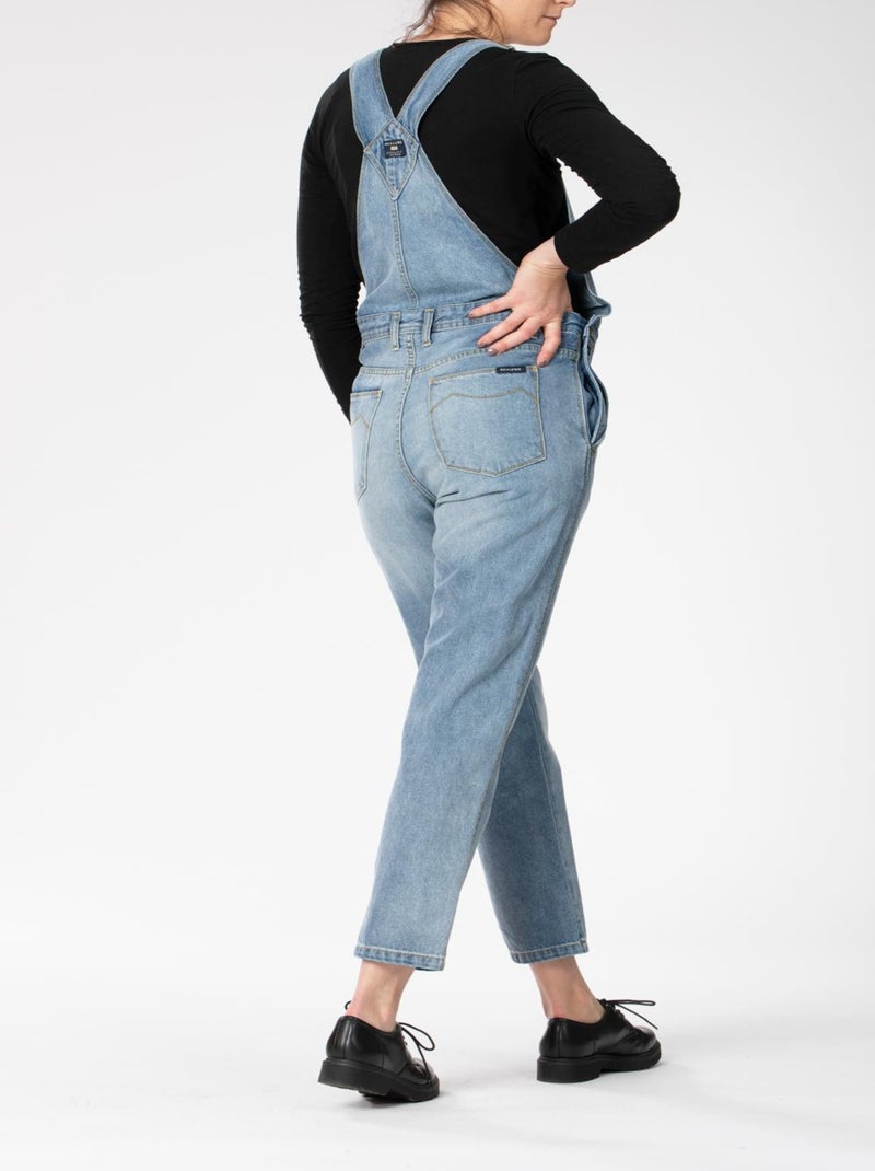 Salopette esprit workwear EBE 'Rica Lewis' Bleu - Kiabi