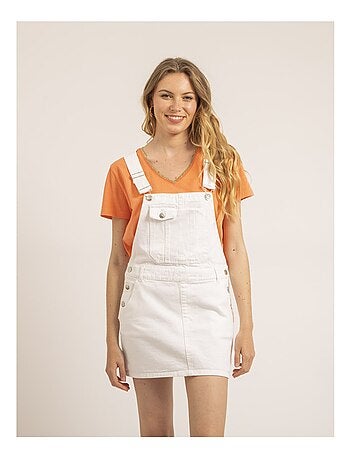 Salopette jupe en denim XYNA