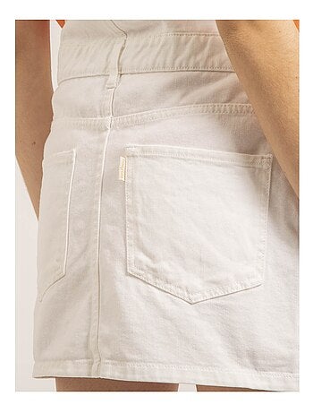 Salopette jupe en denim XYNA
