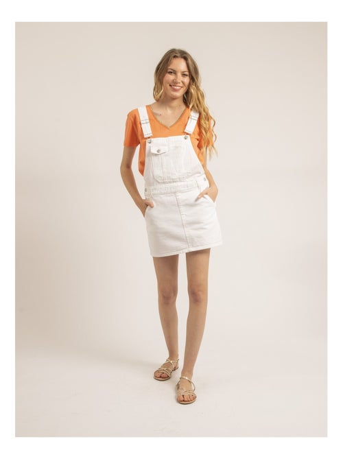 Salopette jupe en denim XYNA - Kiabi