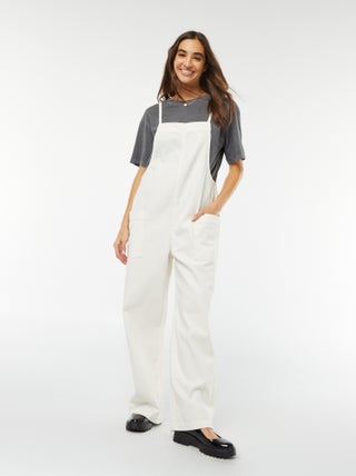 Salopette large en jean