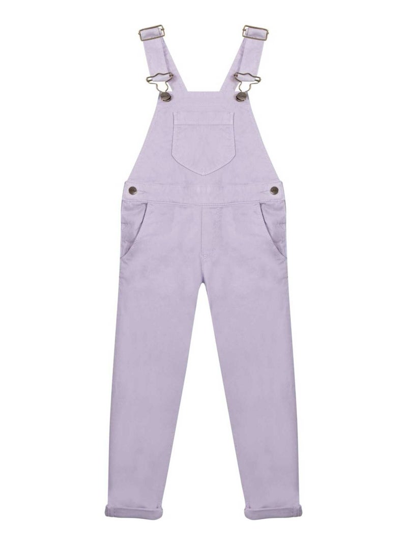 Salopette Longue Pastel 'miniman' Violet clair - Kiabi