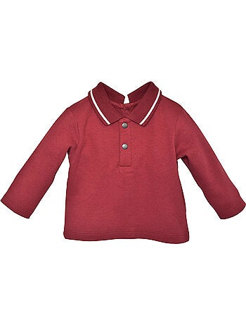 Salopette marine et t-shirt garcon