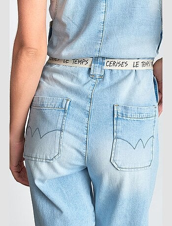 Salopette RIGA droite en jeans 'Le Temps Des Cerises'