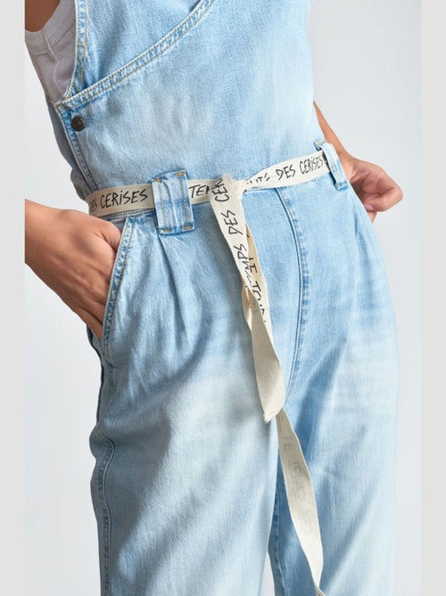 Salopette RIGA droite en jeans 'Le Temps Des Cerises' - Kiabi