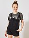     Salopette short en denim vue 1
