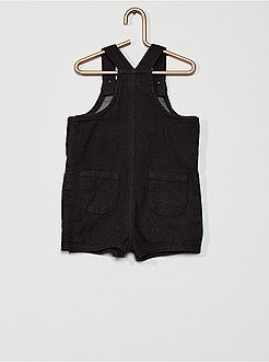 Salopette short en gaze - Kiabi