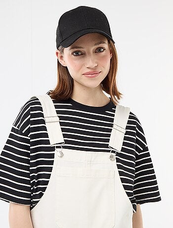 Salopette short oversize