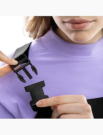 Salopette snowboard femme sports d'hiver femme b1-w broad peak