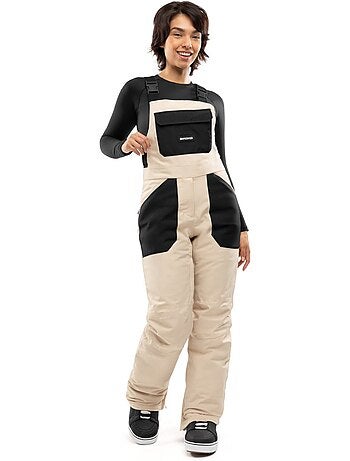 Salopette snowboard femme sports d'hiver femme b1-w daisen