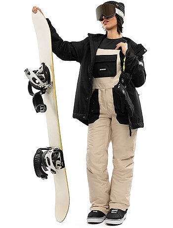 Salopette snowboard femme sports d'hiver femme b1-w daisen