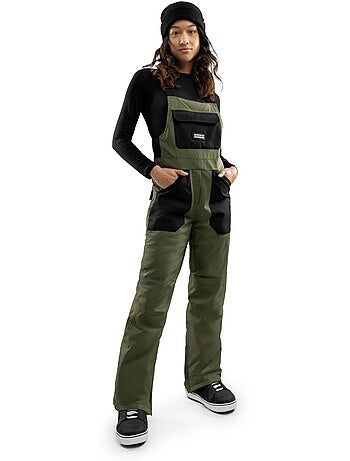 Salopette snowboard femme sports d'hiver femme b1-w klosters
