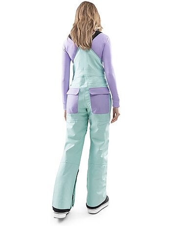 Salopette snowboard femme sports d'hiver femme b1-w lenk