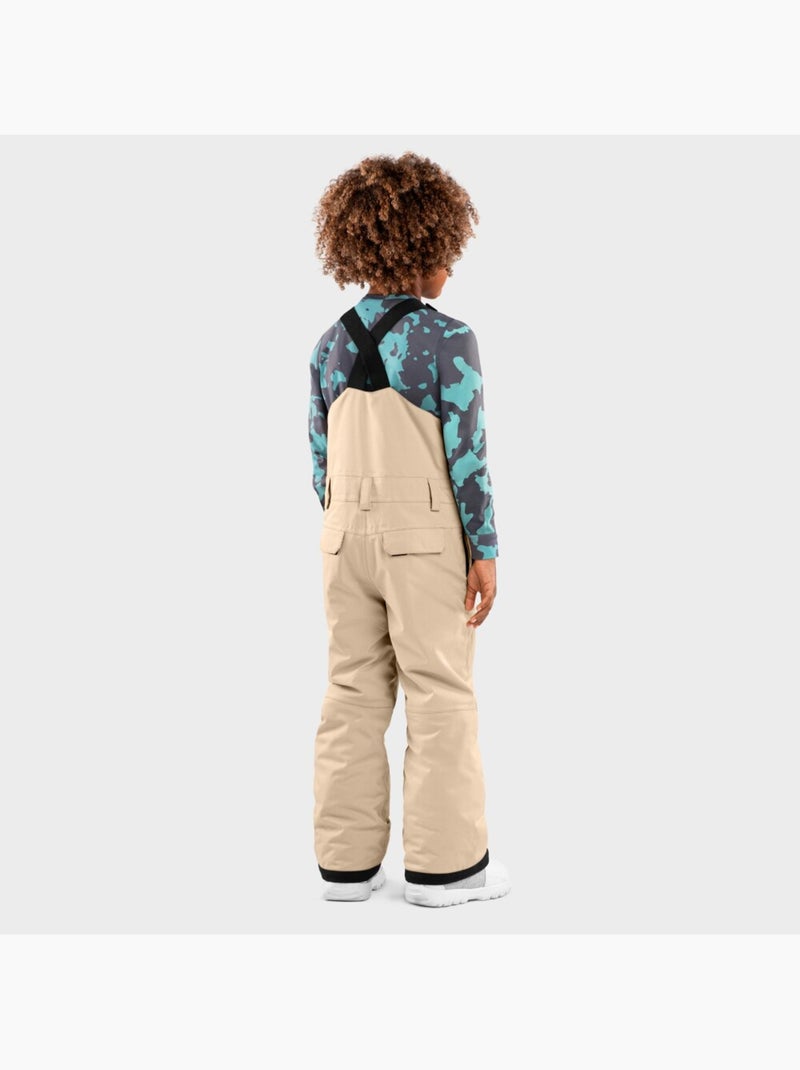 Salopette snowboard garçon sports d'hiver enfants kb1 native Beige - Kiabi