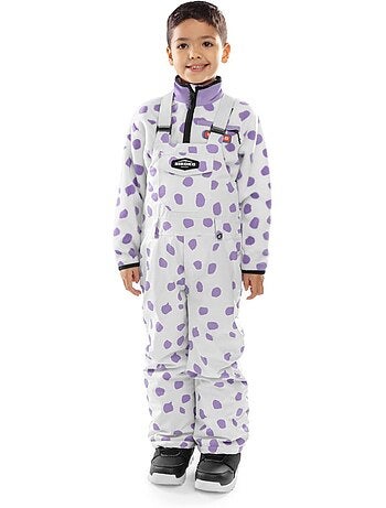 Salopette snowboard garçon sports d'hiver enfants kb1 polka
